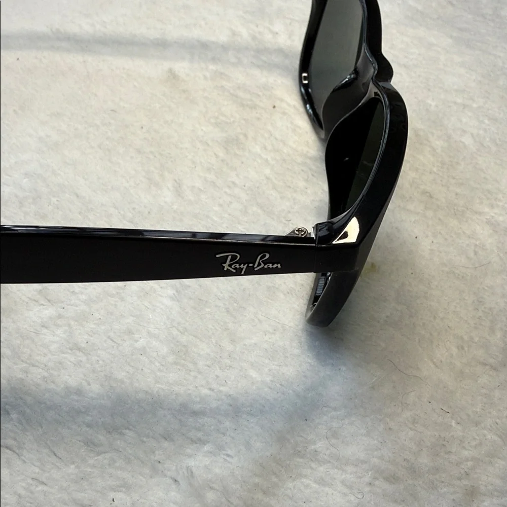 Ray-Ban RB4202 ANDY 6069/71 Black Sunglasses 55-17-145 MADE IN ITALY